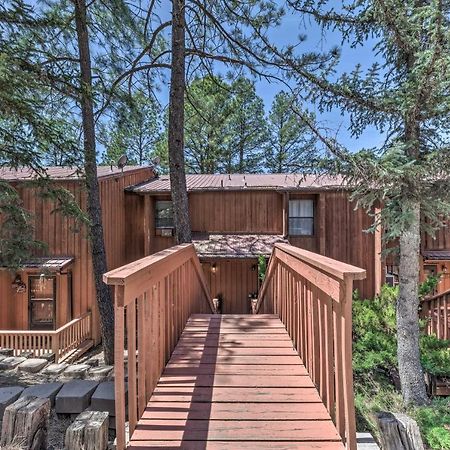 Forested Ruidoso Condo With Deck And Fireplace! Экстерьер фото