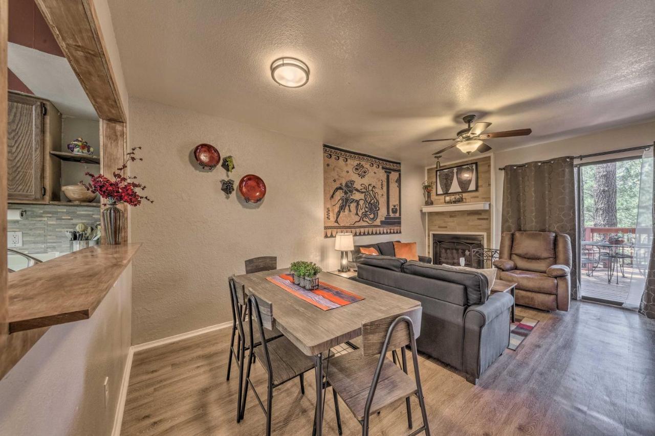 Forested Ruidoso Condo With Deck And Fireplace! Экстерьер фото