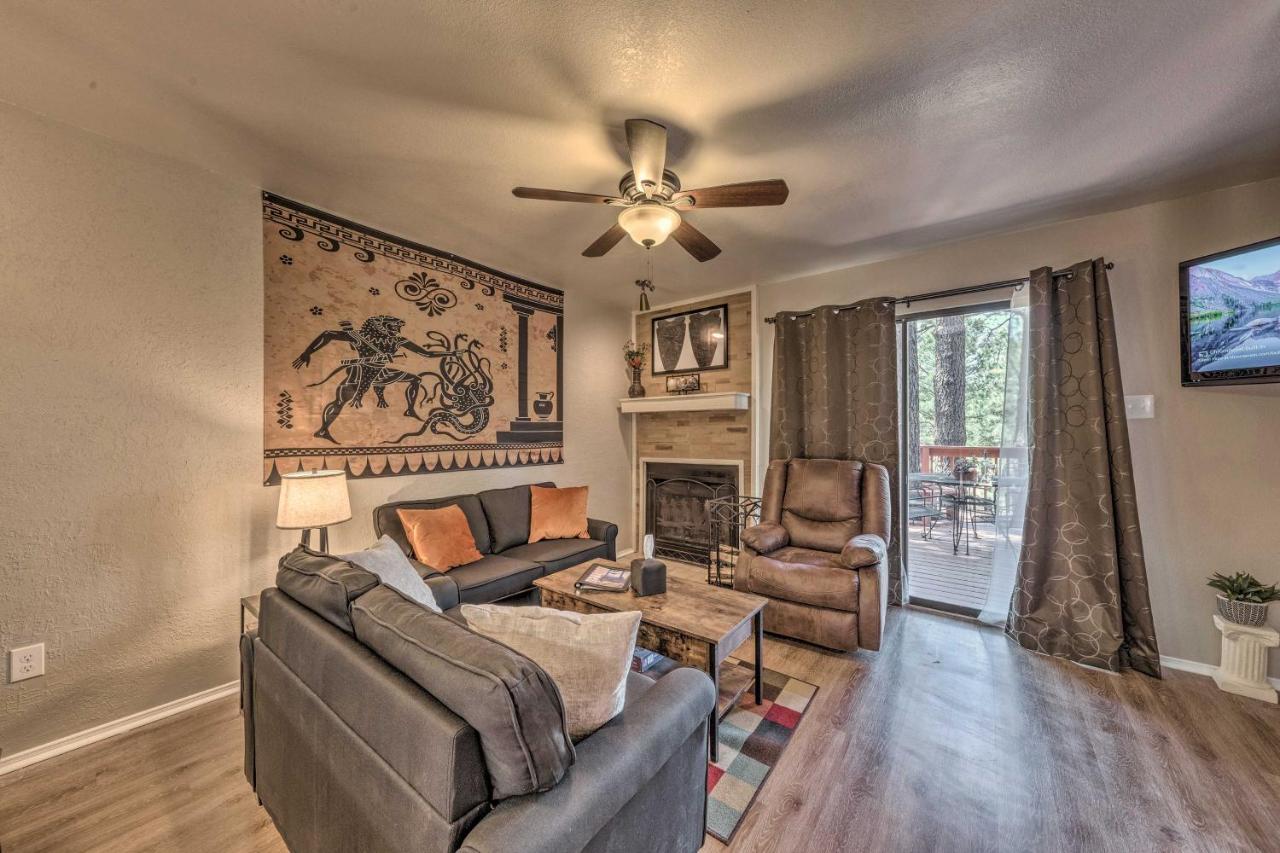 Forested Ruidoso Condo With Deck And Fireplace! Экстерьер фото