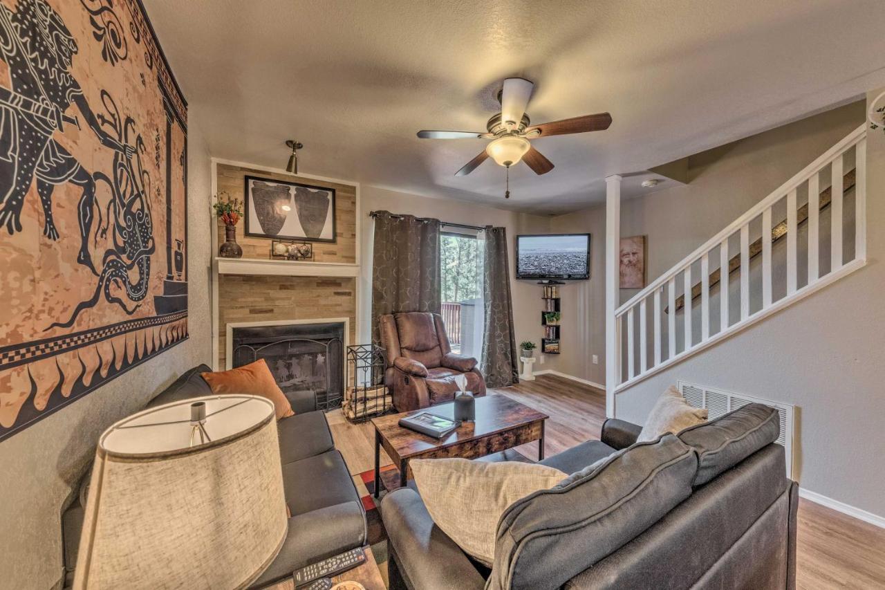 Forested Ruidoso Condo With Deck And Fireplace! Экстерьер фото