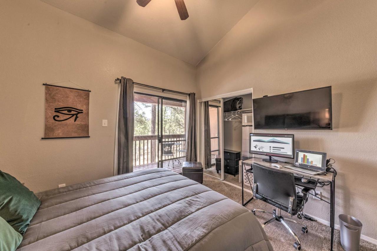 Forested Ruidoso Condo With Deck And Fireplace! Экстерьер фото