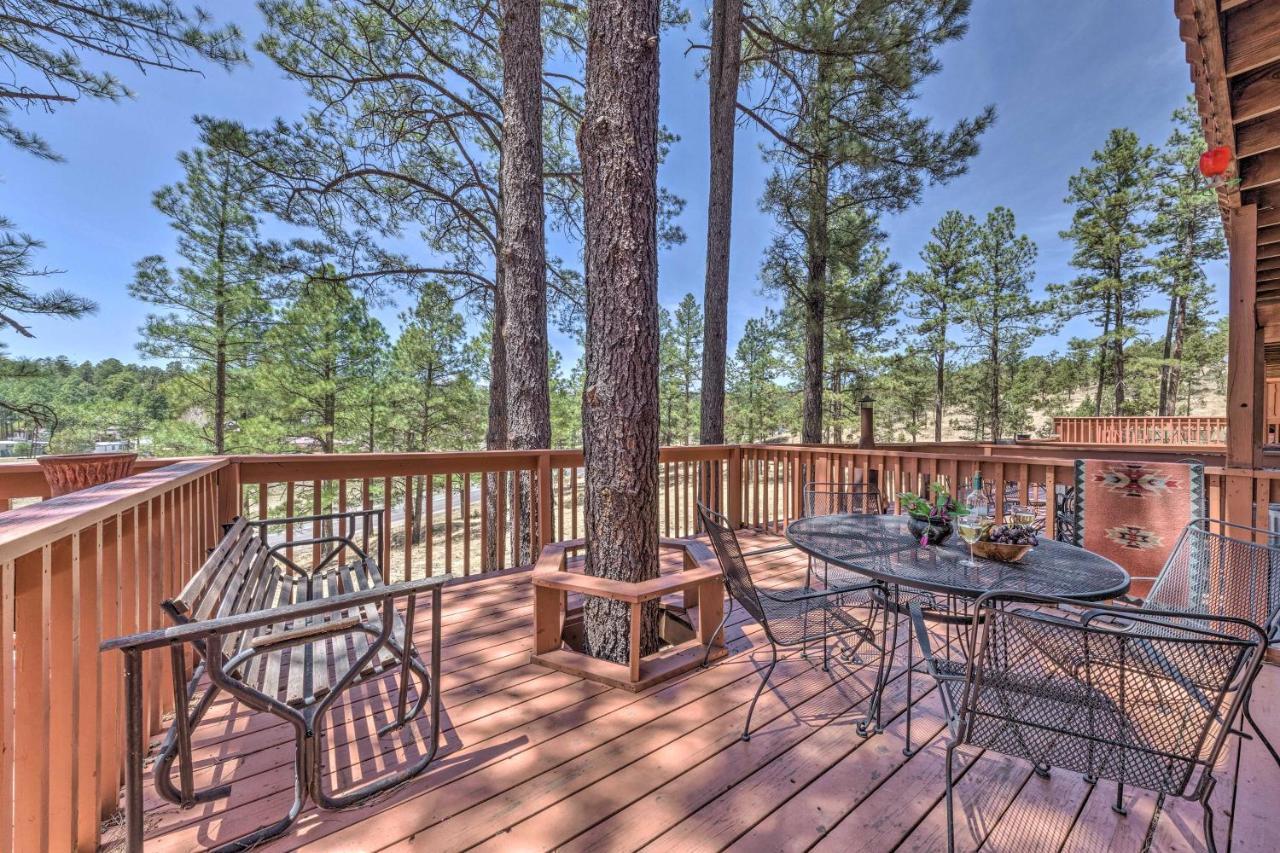 Forested Ruidoso Condo With Deck And Fireplace! Экстерьер фото